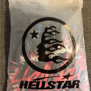 Red and Black Sweater with Bold Design